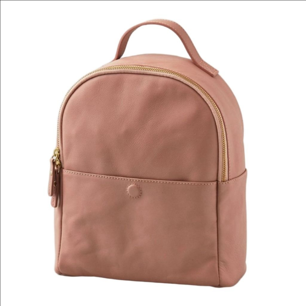 American Eagle Outfitters Blush Pink Leather Mini Backpack